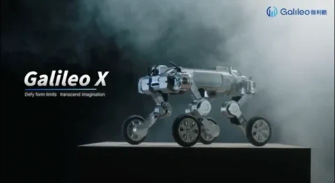 Galileo X Robot Has Wheels, 360° Joints, and a 200kg Payload