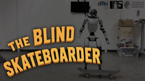 Unitree G1 Humanoid Skates Blind, Lands Tricks on Command