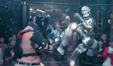 Human vs. Robot Fight: Man Faces Machine With 850-Pound Kick