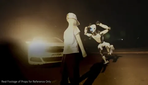 Unitree H2 Robot Auditions for Stunt Double, Gets Hit by a Car
