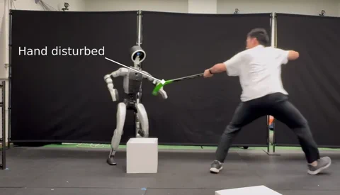 This Humanoid Wont Quit Its Job Even When Shoved