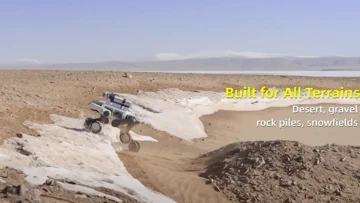 Robo-Dog Conquers Extreme Desert Terrain
