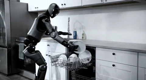 Robot Tackles Household Chores in Kitchen Demo