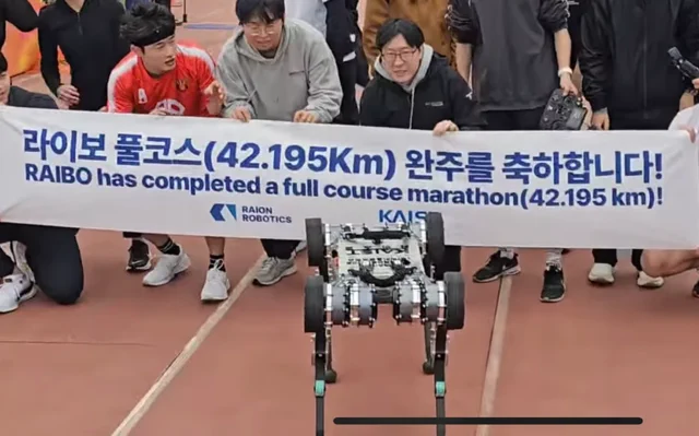 Raibo: A maratonfutó négylábú robot